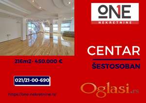 Jedinstvena nekretnina u centru Novog Sada! Stan je uknjižen kao poslovni prostor!